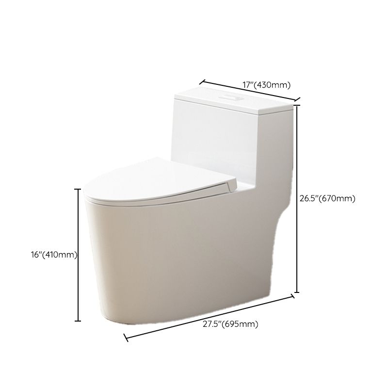 Modern White Floor Mount Toilet Seat Included Toilet Bowl for Bathroom Clearhalo 'Bathroom Remodel & Bathroom Fixtures' 'Home Improvement' 'home_improvement' 'home_improvement_toilets' 'Toilets & Bidets' 'Toilets' 1200x1200_2d7c07a7-59a9-4da8-a4a4-8183bc30c1a3