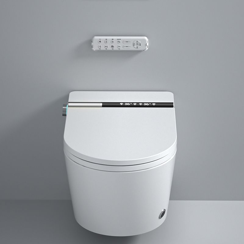 Foot Sensor Wall Hung Toilet Set Shatterproof Wall Mounted Bidet Clearhalo 'Bathroom Remodel & Bathroom Fixtures' 'Bidets' 'Home Improvement' 'home_improvement' 'home_improvement_bidets' 'Toilets & Bidets' 1200x1200_2daaf1a5-6d91-4610-b867-4a9d305cab6e