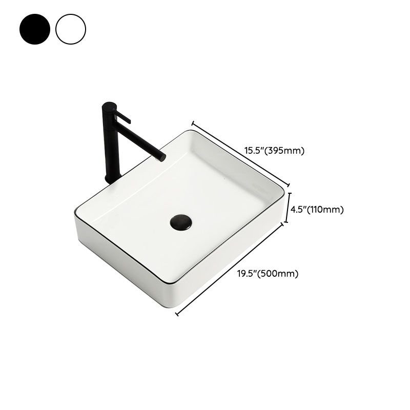 Modern Bathroom Sink Pop-Up Drain Rectangular Trough Sink without Faucet Clearhalo 'Bathroom Remodel & Bathroom Fixtures' 'Bathroom Sinks & Faucet Components' 'Bathroom Sinks' 'bathroom_sink' 'Home Improvement' 'home_improvement' 'home_improvement_bathroom_sink' 1200x1200_2db67616-79f5-4529-9ac1-fa32f7a4e067