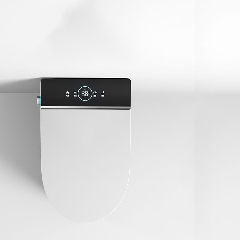 White Floor Mount Bidet Elongated Floor Standing Bidet with Unlimited Warm Water Clearhalo 'Bathroom Remodel & Bathroom Fixtures' 'Bidets' 'Home Improvement' 'home_improvement' 'home_improvement_bidets' 'Toilets & Bidets' 1200x1200_2dc26367-d66f-4780-9ff5-c6e445c2dfe7