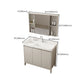 Rectangular Freestanding Bathroom Vanity Modern Gray Single-Sink Vanity Set Clearhalo 'Bathroom Remodel & Bathroom Fixtures' 'Bathroom Vanities' 'bathroom_vanities' 'Home Improvement' 'home_improvement' 'home_improvement_bathroom_vanities' 1200x1200_2dca9c1a-7e18-4a75-be8d-dfa1684fc1a5