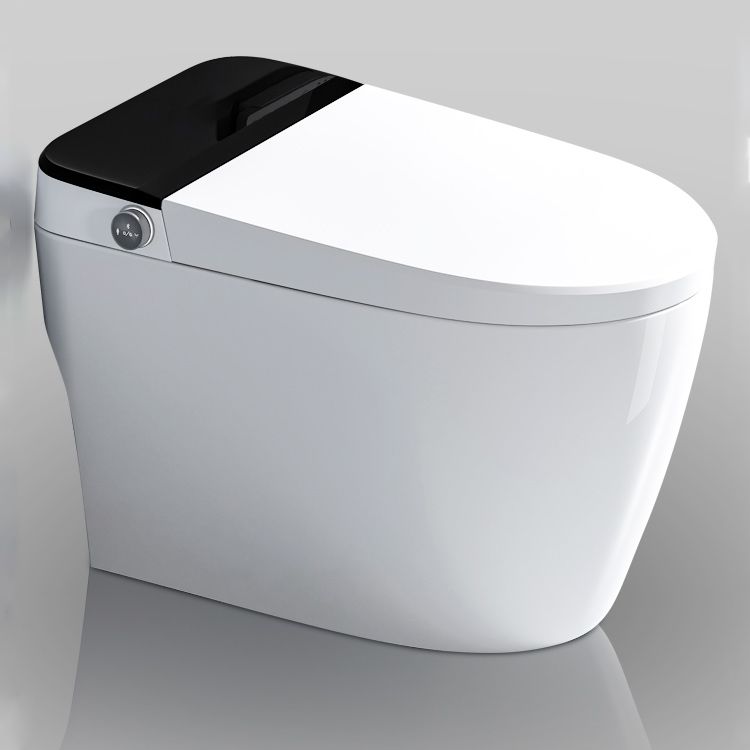 White Smart Toilet Elongated Temperature Control Floor Standing Bidet Clearhalo 'Bathroom Remodel & Bathroom Fixtures' 'Bidets' 'Home Improvement' 'home_improvement' 'home_improvement_bidets' 'Toilets & Bidets' 1200x1200_2dccc8a3-07de-4d52-b723-100e0b5c8b96