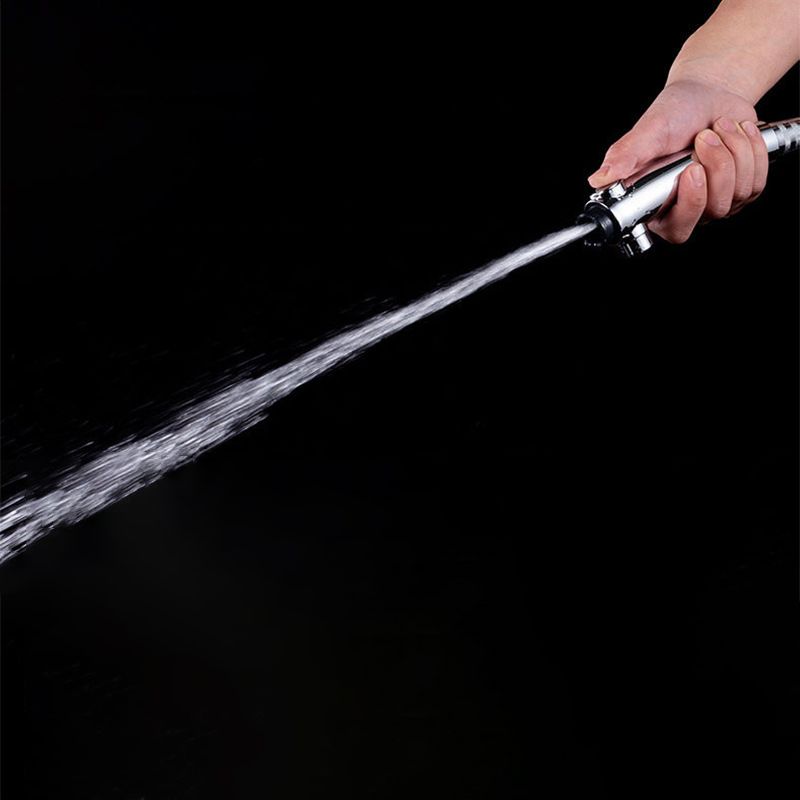 Contemporary 3 Settings Shower Head Combo Round Shower Combo Clearhalo 'Bathroom Remodel & Bathroom Fixtures' 'Home Improvement' 'home_improvement' 'home_improvement_shower_heads' 'Shower Heads' 'shower_heads' 'Showers & Bathtubs Plumbing' 'Showers & Bathtubs' 1200x1200_2dd5aab9-4c52-4796-841a-dd8524c7e2a6