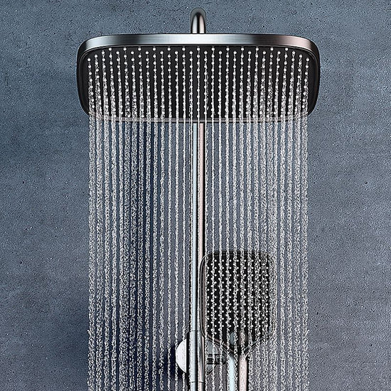 Classic Adjustable Brass Wall Mount Shower Set main image 0