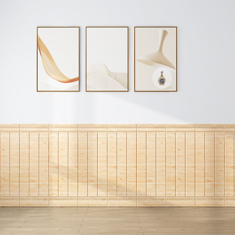 Industrial Wall Plank 3D Wood Grain Bathroom Living Room Wall Panels Set of 10 Clearhalo 'Flooring 'Home Improvement' 'home_improvement' 'home_improvement_wall_paneling' 'Wall Paneling' 'wall_paneling' 'Walls & Ceilings' Walls and Ceiling' 1200x1200_2dfe1937-5121-43bf-aee2-8cfb310a0f11