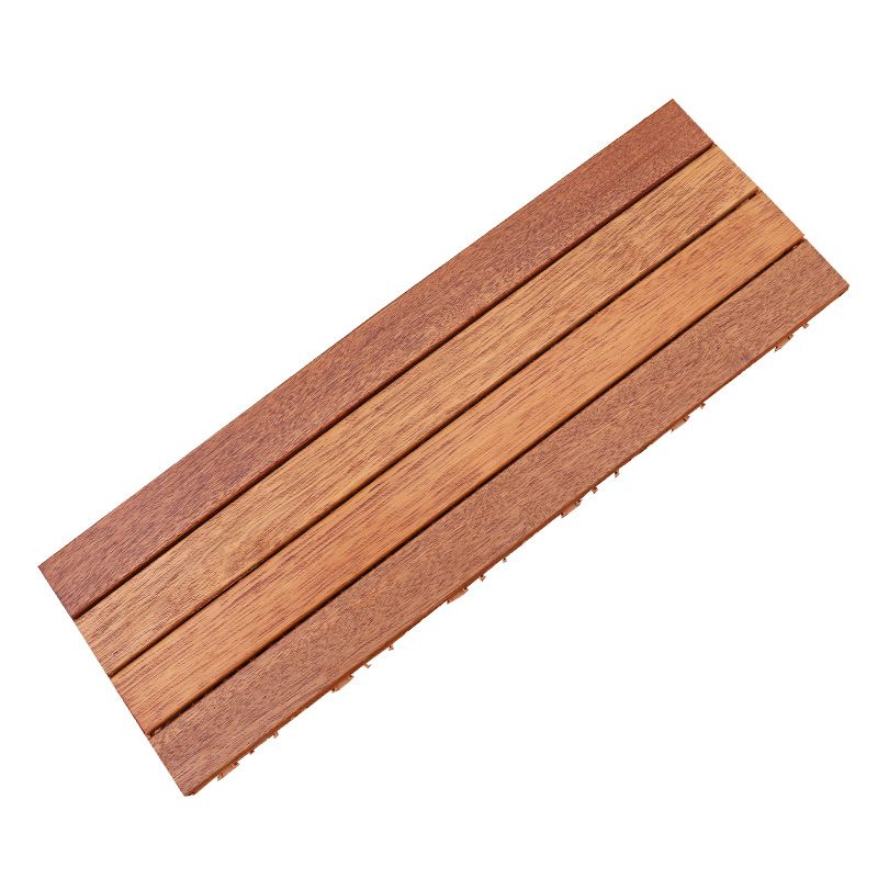Tradition Teak Floor Tile Water Resistant Click Lock Wooden Floor for Patio Garden Clearhalo 'Flooring 'Hardwood Flooring' 'hardwood_flooring' 'Home Improvement' 'home_improvement' 'home_improvement_hardwood_flooring' Walls and Ceiling' 1200x1200_2e1442ac-de8d-471f-98a3-68b32eb47ac2