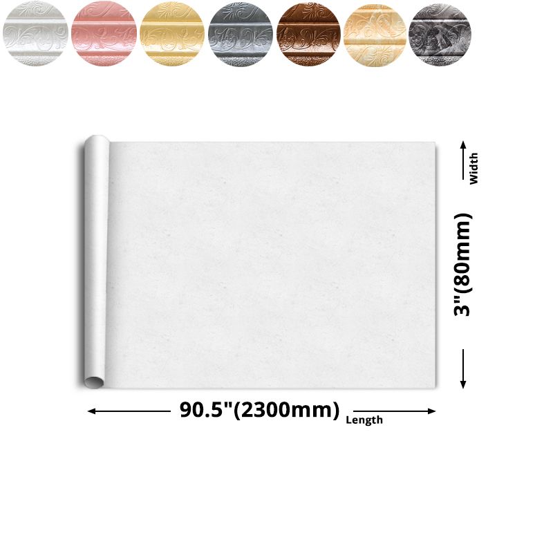 Mosaic Tile Peel and Stick Tile Pvc Waterproof Backsplash Peel and Stick Wall Tile Clearhalo 'Flooring 'Home Improvement' 'home_improvement' 'home_improvement_wall_paneling' 'Wall Paneling' 'wall_paneling' 'Walls & Ceilings' Walls and Ceiling' 1200x1200_2e23d27d-4718-4d49-887f-ac5a6120505a