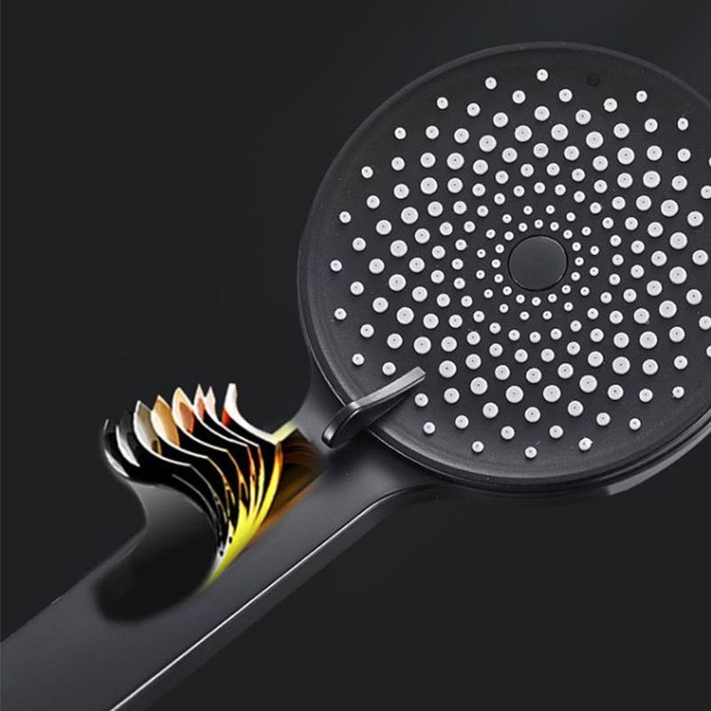 Contemporary Round Shower Head Solid Color Handheld Shower Head for Bathroom Clearhalo 'Bathroom Remodel & Bathroom Fixtures' 'Home Improvement' 'home_improvement' 'home_improvement_shower_heads' 'Shower Heads' 'shower_heads' 'Showers & Bathtubs Plumbing' 'Showers & Bathtubs' 1200x1200_2e2547c7-7dec-4115-ad2e-cbb8f77e4ed2