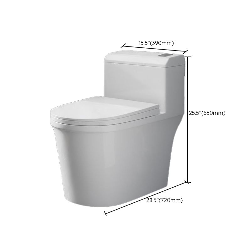 Contemporary Floor Mount Flush Toilet White Toilet Bowl for Washroom Clearhalo 'Bathroom Remodel & Bathroom Fixtures' 'Home Improvement' 'home_improvement' 'home_improvement_toilets' 'Toilets & Bidets' 'Toilets' 1200x1200_2e57e330-035b-4a51-a90b-b050780acccb