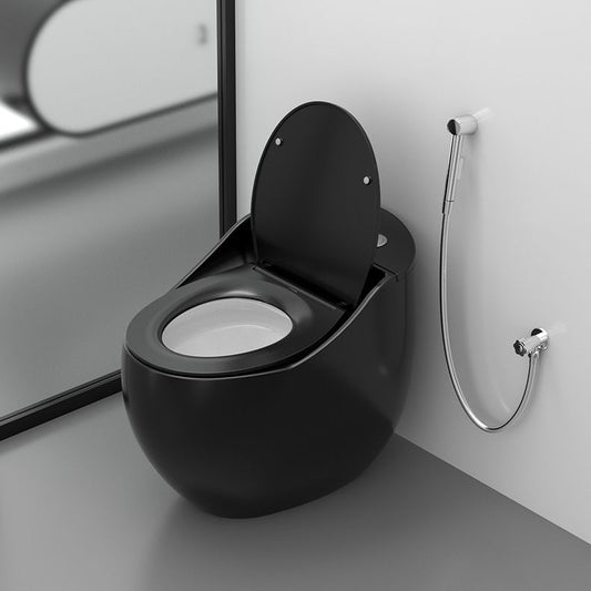 Modern Floor Mount Toilet Bowl One Piece Toilet with Seat for Bathroom Clearhalo 'Bathroom Remodel & Bathroom Fixtures' 'Home Improvement' 'home_improvement' 'home_improvement_toilets' 'Toilets & Bidets' 'Toilets' 1200x1200_2e5a02dd-2934-4e66-a990-7a7fc9b69da7