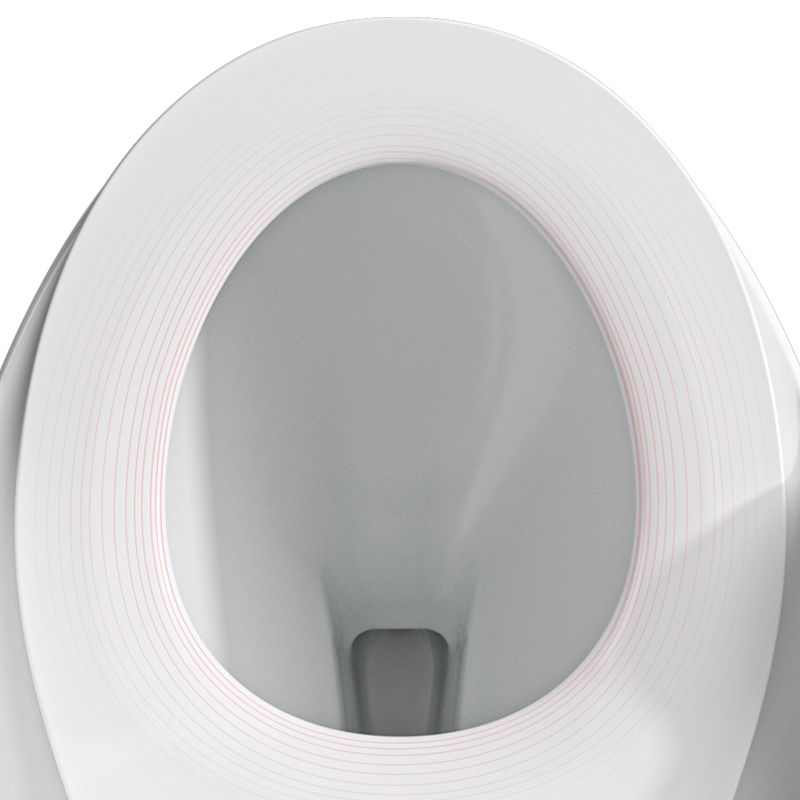 Contemporary Ceramic Toilet Floor Mount Urine Toilet with Slow Close Seat for Bathroom Clearhalo 'Bathroom Remodel & Bathroom Fixtures' 'Home Improvement' 'home_improvement' 'home_improvement_toilets' 'Toilets & Bidets' 'Toilets' 1200x1200_2e6032c8-1d54-4b3d-b4df-3541005331ea