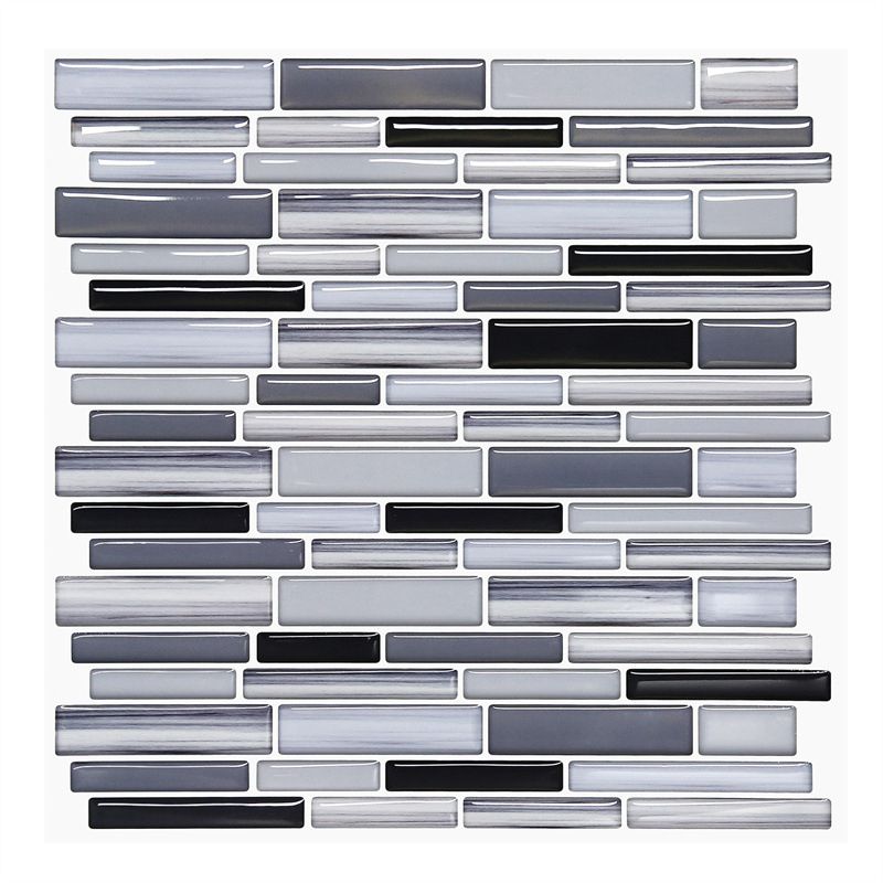 Mosaic Peel & Stick Tile Square Water Resistant Tile for Bathroom Backsplash Clearhalo 'Flooring 'Home Improvement' 'home_improvement' 'home_improvement_peel_stick_blacksplash' 'Peel & Stick Backsplash Tile' 'peel_stick_blacksplash' 'Walls & Ceilings' Walls and Ceiling' 1200x1200_2e60c67d-bed5-46d5-981e-be029274b268