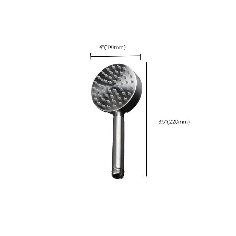 Modern Round Shower Head 304 Stainless Steel Handheld Shower Head Clearhalo 'Bathroom Remodel & Bathroom Fixtures' 'Home Improvement' 'home_improvement' 'home_improvement_shower_heads' 'Shower Heads' 'shower_heads' 'Showers & Bathtubs Plumbing' 'Showers & Bathtubs' 1200x1200_2e881380-1097-421e-8dc3-da5beeb186c5