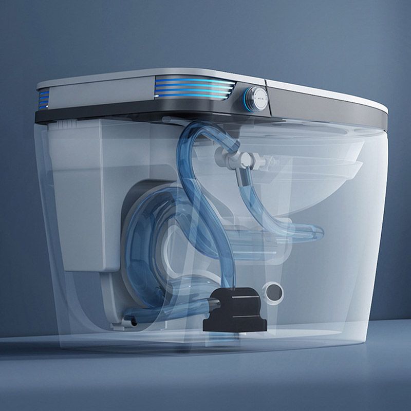 Modern One-Piece Toilet Bowl Floor Mounted Urine Toilet with Slow Close Seat for Washroom Clearhalo 'Bathroom Remodel & Bathroom Fixtures' 'Home Improvement' 'home_improvement' 'home_improvement_toilets' 'Toilets & Bidets' 'Toilets' 1200x1200_2ece39fc-bae8-4eb4-ac5c-5ec33286f49a