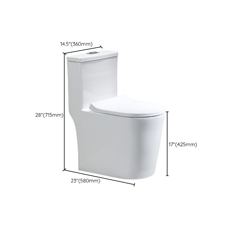 Modern Siphon Jet Toilet Floor Mount Urine Toilet with Toilet Seat Clearhalo 'Bathroom Remodel & Bathroom Fixtures' 'Home Improvement' 'home_improvement' 'home_improvement_toilets' 'Toilets & Bidets' 'Toilets' 1200x1200_2f2e1c78-df7c-4624-a2db-3d425ef6a827