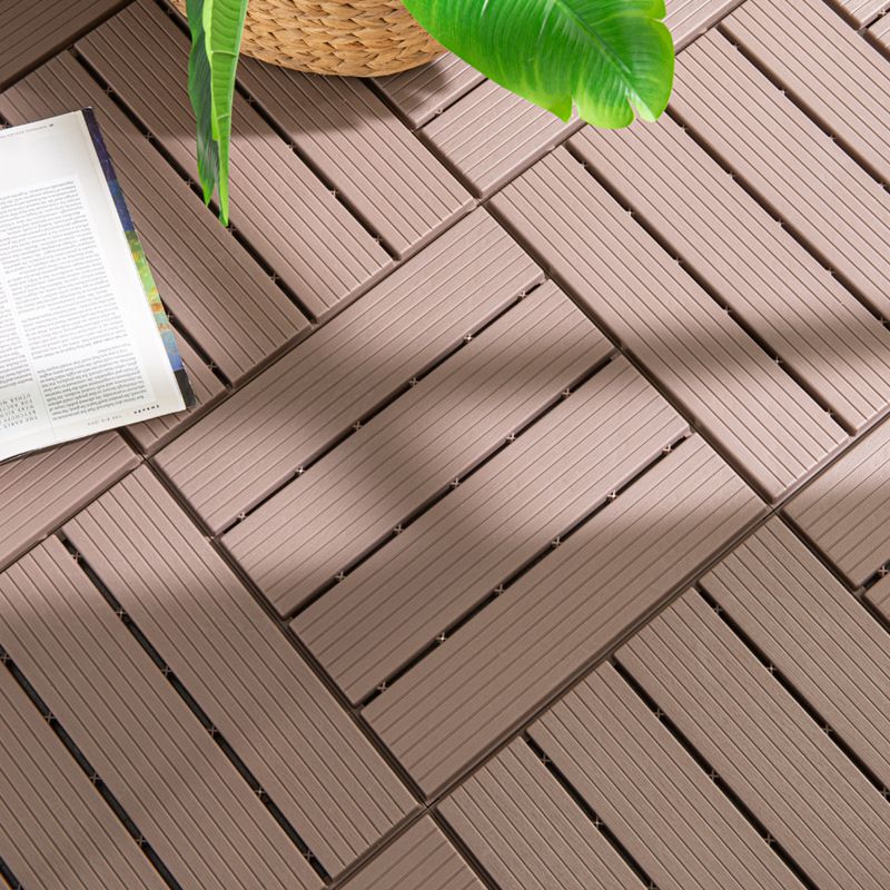 Outdoors Waterproof Laminate Flooring Dark Slip Resistant Laminate Clearhalo 'Flooring 'Home Improvement' 'home_improvement' 'home_improvement_laminate_flooring' 'Laminate Flooring' 'laminate_flooring' Walls and Ceiling' 1200x1200_2f3c214f-80c9-48f0-a4c1-39c331befaac