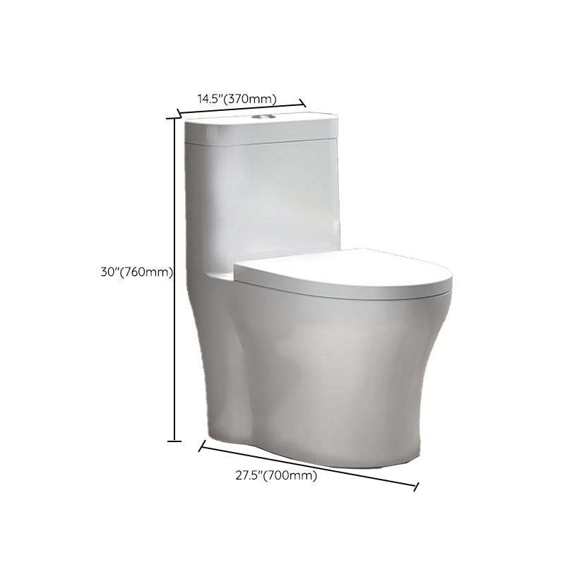 Traditional Floor Mount Toilet White Seat Included Toilet Bowl for Bathroom Clearhalo 'Bathroom Remodel & Bathroom Fixtures' 'Home Improvement' 'home_improvement' 'home_improvement_toilets' 'Toilets & Bidets' 'Toilets' 1200x1200_2f59dff0-3789-4f43-a079-f6842c3f39c2