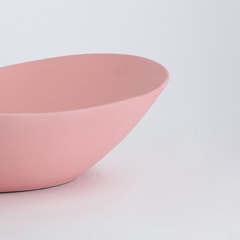 Modern Bathroom Sink Porcelain Oval with Basin and Faucet Vessel Lavatory Sink Clearhalo 'Bathroom Remodel & Bathroom Fixtures' 'Bathroom Sinks & Faucet Components' 'Bathroom Sinks' 'bathroom_sink' 'Home Improvement' 'home_improvement' 'home_improvement_bathroom_sink' 1200x1200_2f5de518-b5fc-437e-a00e-8081f227fede