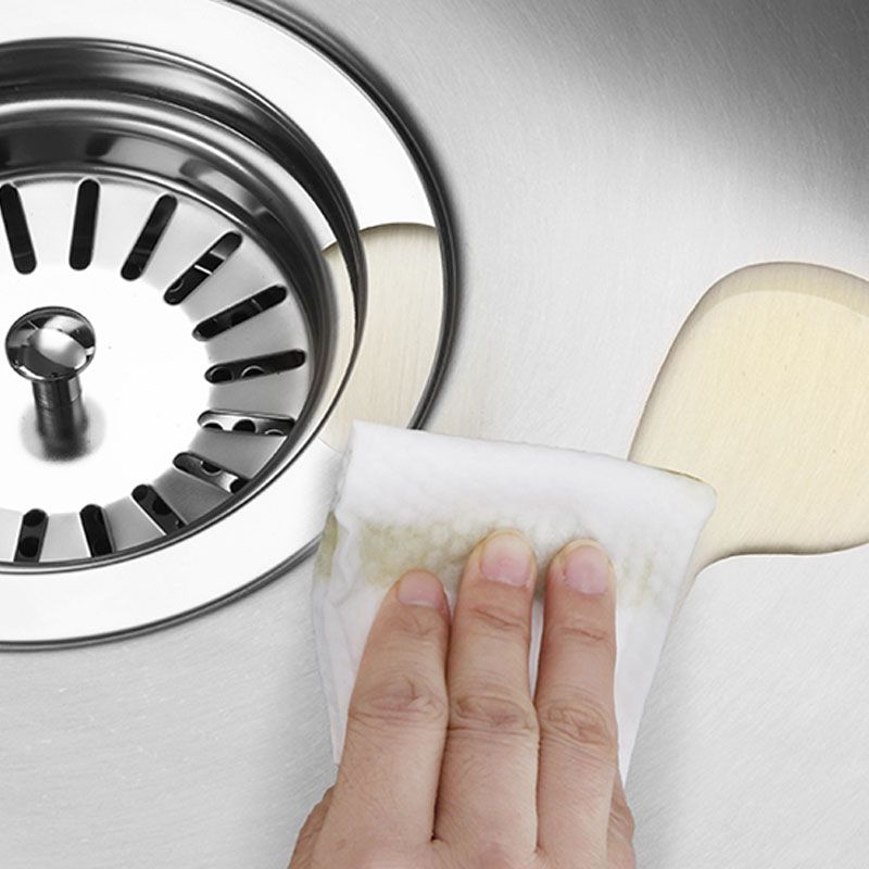 Contemporary Style Kitchen Sink Stainless Steel 2 Holes Drop-In Kitchen Sink Clearhalo 'Home Improvement' 'home_improvement' 'home_improvement_kitchen_sinks' 'Kitchen Remodel & Kitchen Fixtures' 'Kitchen Sinks & Faucet Components' 'Kitchen Sinks' 'kitchen_sinks' 1200x1200_2f72cf48-4468-4d89-bda7-19d45503b1b9