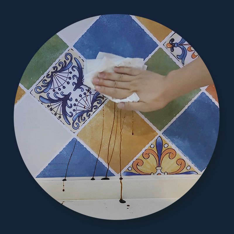 Rectangular Wall Tile Peel and Stick Geometric Print Stick Kitchen Wallpaper Clearhalo 'Flooring 'Home Improvement' 'home_improvement' 'home_improvement_peel_stick_blacksplash' 'Peel & Stick Backsplash Tile' 'peel_stick_blacksplash' 'Walls & Ceilings' Walls and Ceiling' 1200x1200_2f75281f-3675-4cc6-814e-85666d4272be