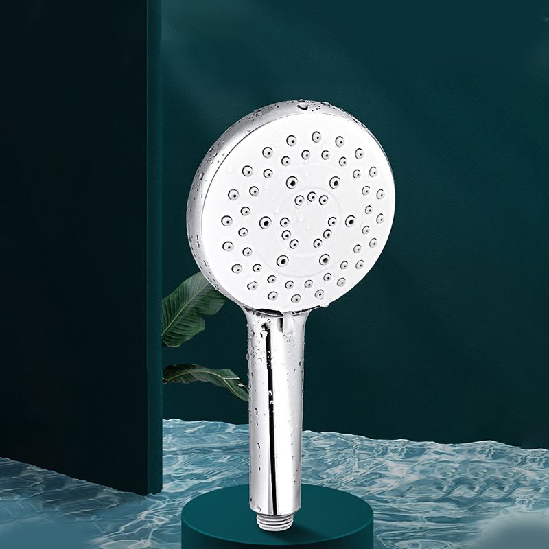 Modern Round Hand Shower 3 Sprays Pattern Wall-Mount Hand Shower Clearhalo 'Bathroom Remodel & Bathroom Fixtures' 'Home Improvement' 'home_improvement' 'home_improvement_shower_heads' 'Shower Heads' 'shower_heads' 'Showers & Bathtubs Plumbing' 'Showers & Bathtubs' 1200x1200_2f8ecffe-f837-4734-a944-510e0f644721