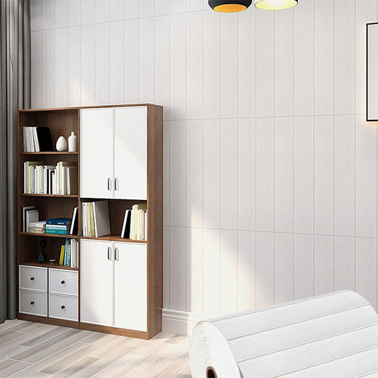 Contemporary Waterproof Wainscoting 1 Piece PVC Shiplap for Indoors Clearhalo 'Flooring 'Home Improvement' 'home_improvement' 'home_improvement_wall_paneling' 'Wall Paneling' 'wall_paneling' 'Walls & Ceilings' Walls and Ceiling' 1200x1200_2f976e8e-a590-4a4b-ad3d-5c1078e0fbf3