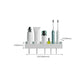 2-Piece Modern Bathroom Accessory Set White Rectangular Bath Shelf Clearhalo 'Bathroom Hardware Sets' 'Bathroom Hardware' 'Bathroom Remodel & Bathroom Fixtures' 'bathroom_hardware_sets' 'Home Improvement' 'home_improvement' 'home_improvement_bathroom_hardware_sets' 1200x1200_2facbbf5-18df-427c-95de-a3a25104da95