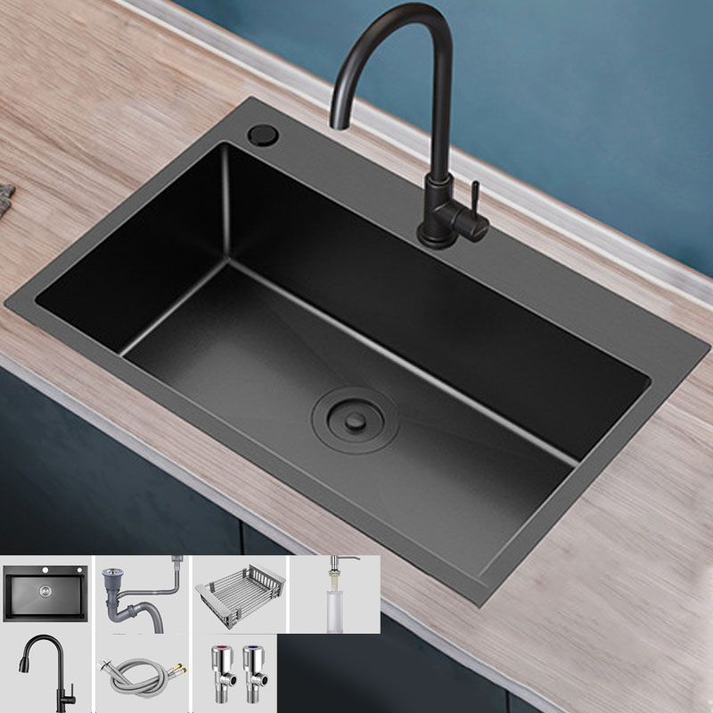 Modern Workstation Stainless Steel with Basket Strainer and Faucet Kitchen Sink Clearhalo 'Home Improvement' 'home_improvement' 'home_improvement_kitchen_sinks' 'Kitchen Remodel & Kitchen Fixtures' 'Kitchen Sinks & Faucet Components' 'Kitchen Sinks' 'kitchen_sinks' 1200x1200_2fade691-7652-4645-85a7-1dfc18c9db0a
