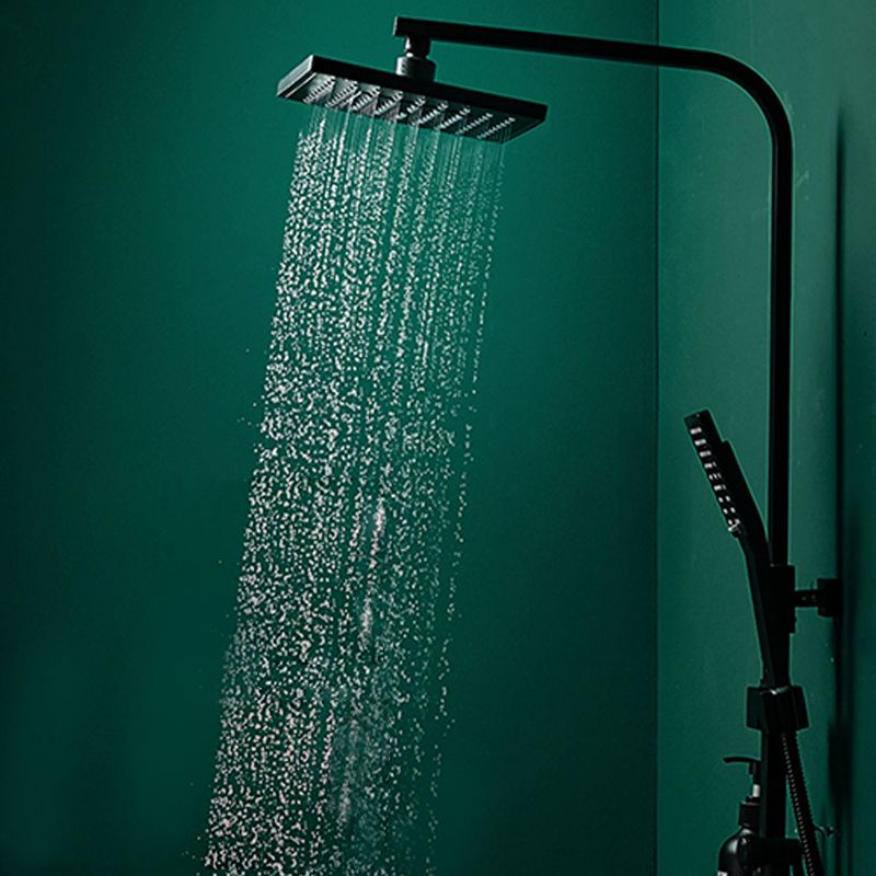 Black Shower Set Full Constant Temperature Copper Bathroom Lift Bath Booster Shower Head Clearhalo 'Bathroom Remodel & Bathroom Fixtures' 'Home Improvement' 'home_improvement' 'home_improvement_shower_faucets' 'Shower Faucets & Systems' 'shower_faucets' 'Showers & Bathtubs Plumbing' 'Showers & Bathtubs' 1200x1200_2fd8480e-6e2f-4001-af17-349ecd4c8f3a
