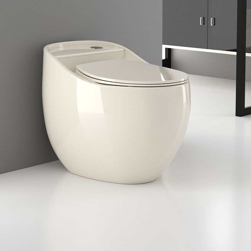 Round Siphon Type Household Toilet Small Apartment Large-caliber Silent Toilet Clearhalo 'Bathroom Remodel & Bathroom Fixtures' 'Home Improvement' 'home_improvement' 'home_improvement_toilets' 'Toilets & Bidets' 'Toilets' 1200x1200_2ff8e1bc-bddf-4e38-9570-8be962211c11