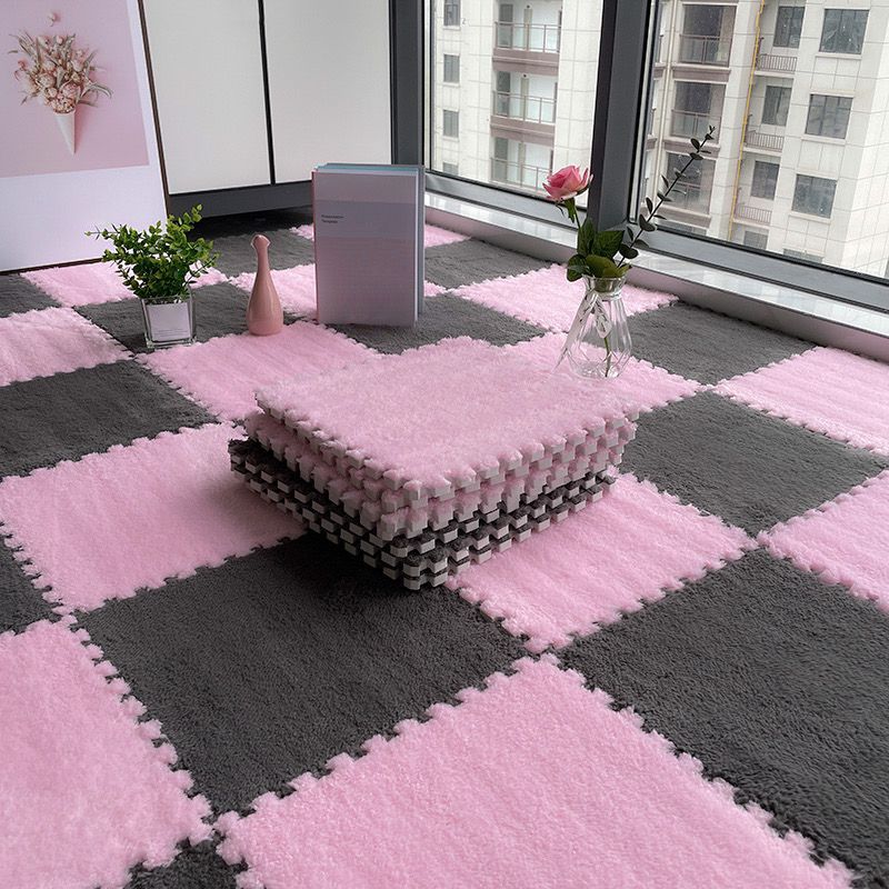 Multi-Color Level Loop Carpet Tile Non-Skid Interlocking Bedroom Carpet Tiles Clearhalo 'Carpet Tiles & Carpet Squares' 'carpet_tiles_carpet_squares' 'Flooring 'Home Improvement' 'home_improvement' 'home_improvement_carpet_tiles_carpet_squares' Walls and Ceiling' 1200x1200_3008adf8-44e1-4af1-b750-0c0d5153602b