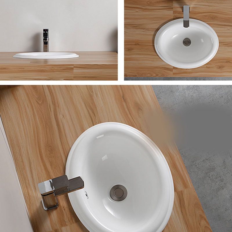 Contemporary Bathroom Sink with Pop-Up Drain Porcelain Oval-Shape Undermount Bathroom Sink Clearhalo 'Bathroom Remodel & Bathroom Fixtures' 'Bathroom Sinks & Faucet Components' 'Bathroom Sinks' 'bathroom_sink' 'Home Improvement' 'home_improvement' 'home_improvement_bathroom_sink' 1200x1200_30151d28-d060-4da3-9fe7-c1b18a581f52