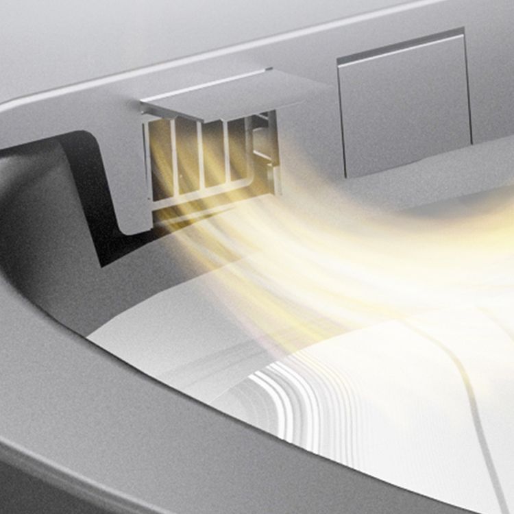 Designer Wall Mounted Bidet Elongated Foot Sensor Ceramic Heated Seat Clearhalo 'Bathroom Remodel & Bathroom Fixtures' 'Bidets' 'Home Improvement' 'home_improvement' 'home_improvement_bidets' 'Toilets & Bidets' 1200x1200_302eaafb-f0a4-49fc-8b45-998d39052d02