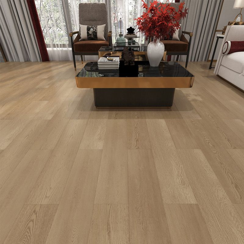 49"x8" Wide E0 Natural Solid Wood Laminate Flooring, Click-Lock, Waterproof Clearhalo 'Flooring 'Home Improvement' 'home_improvement' 'home_improvement_laminate_flooring' 'Laminate Flooring' 'laminate_flooring' Walls and Ceiling' 1200x1200_30423e04-6587-4c4d-b23b-29d3f2b3b7af