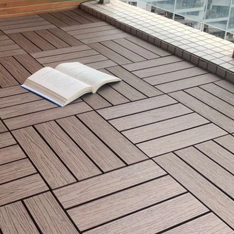 Composite Flooring Tile Interlocking Outdoor Flooring Flooring Tile Clearhalo 'Home Improvement' 'home_improvement' 'home_improvement_outdoor_deck_tiles_planks' 'Outdoor Deck Tiles & Planks' 'Outdoor Flooring & Tile' 'Outdoor Remodel' 'outdoor_deck_tiles_planks' 1200x1200_304754d8-5419-4509-998a-a301ba55819e