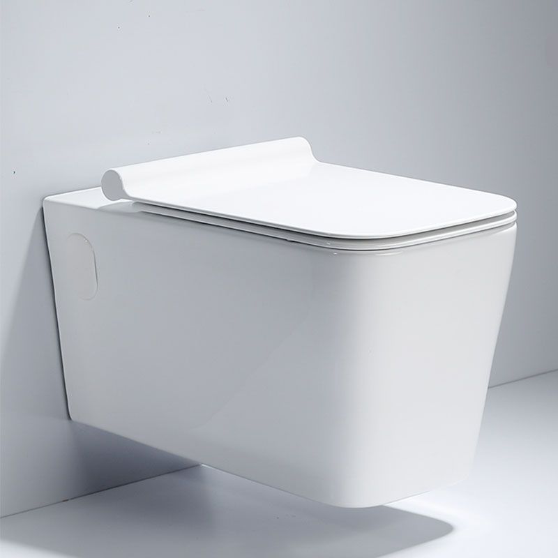 Wall-mounted Toilet Household In-wall Hidden Tank Soft-Close Seat Toilet Clearhalo 'Bathroom Remodel & Bathroom Fixtures' 'Home Improvement' 'home_improvement' 'home_improvement_toilets' 'Toilets & Bidets' 'Toilets' 1200x1200_30a81403-ba04-4b03-901b-d7155958e031
