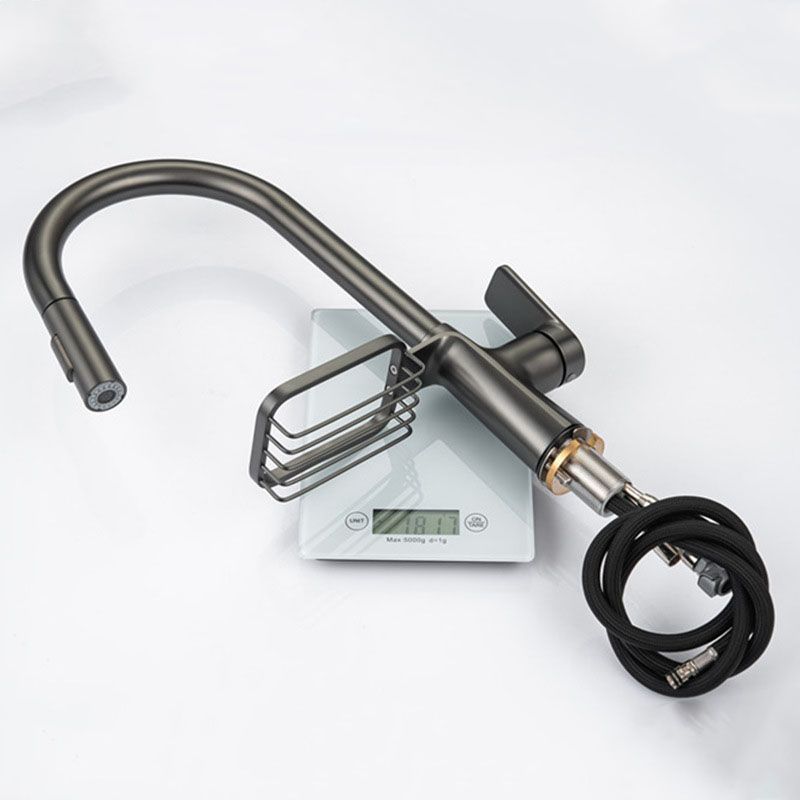 Modern 1-Handle Faucet Copper with Pull out Sprayer with Water Dispenser Faucet Clearhalo 'Home Improvement' 'home_improvement' 'home_improvement_kitchen_faucets' 'Kitchen Faucets' 'Kitchen Remodel & Kitchen Fixtures' 'Kitchen Sinks & Faucet Components' 'kitchen_faucets' 1200x1200_30ae8fe0-3794-4d9a-98d1-3d64f2acfa18