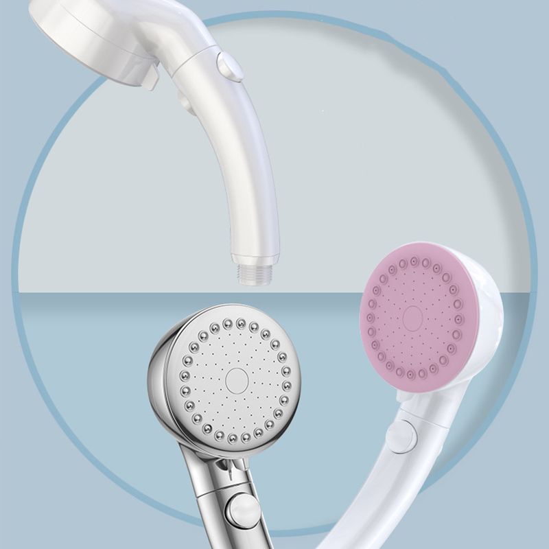 Modern Plastic Shower Head Bathroom Shower Head with Adjustable Spray Pattern Clearhalo 'Bathroom Remodel & Bathroom Fixtures' 'Home Improvement' 'home_improvement' 'home_improvement_shower_heads' 'Shower Heads' 'shower_heads' 'Showers & Bathtubs Plumbing' 'Showers & Bathtubs' 1200x1200_30c5ceb4-f95b-4d6a-9e73-be9c8ab31e0f