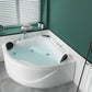 Modern Free Form Bathroom Bathtub Soaking with Drain Bath Tub Clearhalo 'Bathroom Remodel & Bathroom Fixtures' 'Bathtubs' 'Home Improvement' 'home_improvement' 'home_improvement_bathtubs' 'Showers & Bathtubs' 1200x1200_30d0486a-8860-442b-9ad3-883bff1d1f44