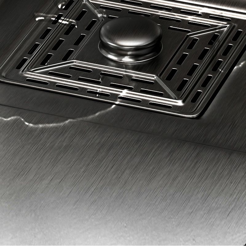 Modern Style Kitchen Sink Stainless Steel Kitchen Sink with Right Drain Placement Clearhalo 'Home Improvement' 'home_improvement' 'home_improvement_kitchen_sinks' 'Kitchen Remodel & Kitchen Fixtures' 'Kitchen Sinks & Faucet Components' 'Kitchen Sinks' 'kitchen_sinks' 1200x1200_30d132f5-2a25-4572-b95f-6b45382f46d7