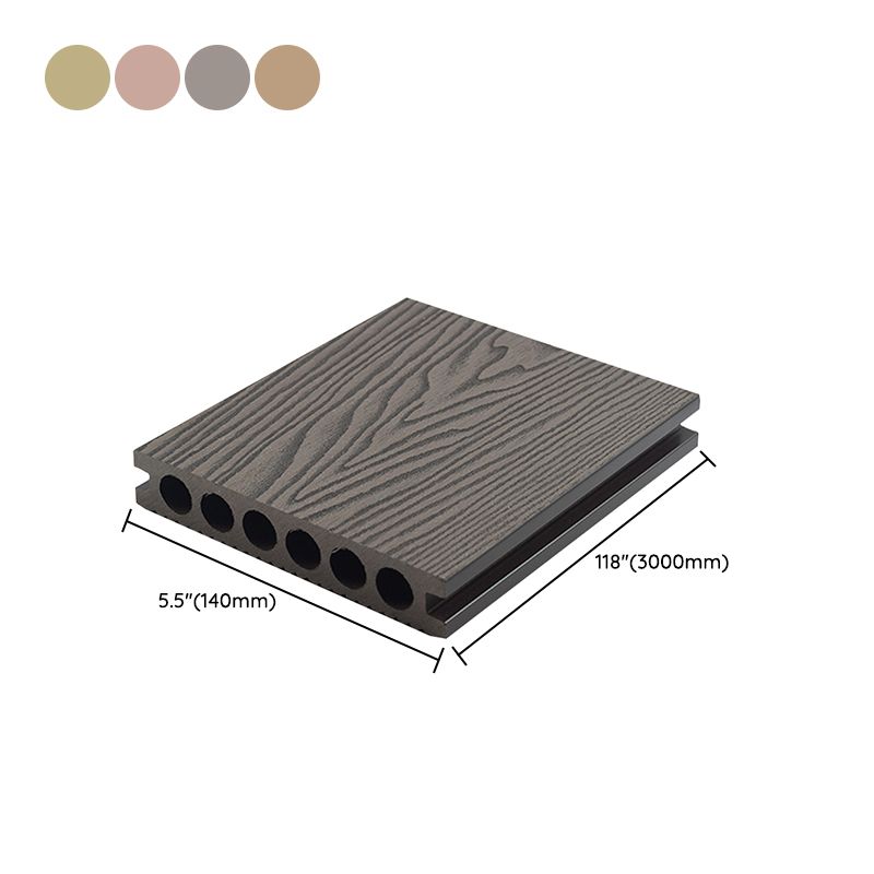 Modern Deck Plank Wooden Embossed Waterproof Slip Resistant Floor Board Clearhalo 'Home Improvement' 'home_improvement' 'home_improvement_outdoor_deck_tiles_planks' 'Outdoor Deck Tiles & Planks' 'Outdoor Flooring & Tile' 'Outdoor Remodel' 'outdoor_deck_tiles_planks' 1200x1200_30daebd5-be46-46be-a5a0-6be92bdb7749