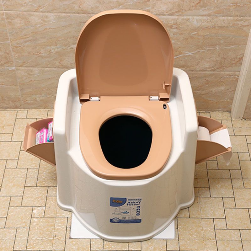 Modern Plastic Toilet Floor Mounted Toilet Bowl for Bathroom Clearhalo 'Bathroom Remodel & Bathroom Fixtures' 'Home Improvement' 'home_improvement' 'home_improvement_toilets' 'Toilets & Bidets' 'Toilets' 1200x1200_30de2698-fd66-420a-8d63-0fbd2940c094