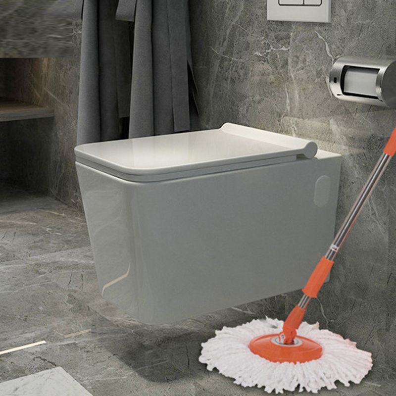 Modern Ceramic Flush Toilet White Wall Hung Toilet Bowl for Washroom Clearhalo 'Bathroom Remodel & Bathroom Fixtures' 'Home Improvement' 'home_improvement' 'home_improvement_toilets' 'Toilets & Bidets' 'Toilets' 1200x1200_30e04518-4c0c-442d-96e9-e09e58205200