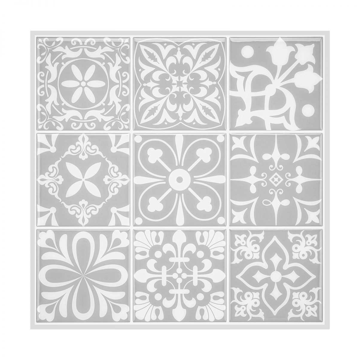 Contemporary Peel & Stick Field Tile Plastic Mosaic Tile Wallpaper Clearhalo 'Flooring 'Home Improvement' 'home_improvement' 'home_improvement_peel_stick_blacksplash' 'Peel & Stick Backsplash Tile' 'peel_stick_blacksplash' 'Walls & Ceilings' Walls and Ceiling' 1200x1200_30f082c9-449c-4307-abc0-144f08ea4a49