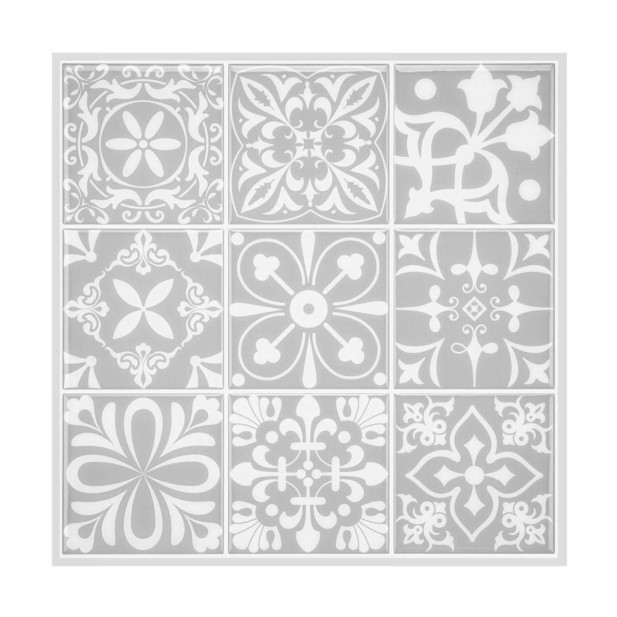 Contemporary Peel & Stick Field Tile Plastic Mosaic Tile Wallpaper Clearhalo 'Flooring 'Home Improvement' 'home_improvement' 'home_improvement_peel_stick_blacksplash' 'Peel & Stick Backsplash Tile' 'peel_stick_blacksplash' 'Walls & Ceilings' Walls and Ceiling' 1200x1200_30f082c9-449c-4307-abc0-144f08ea4a49