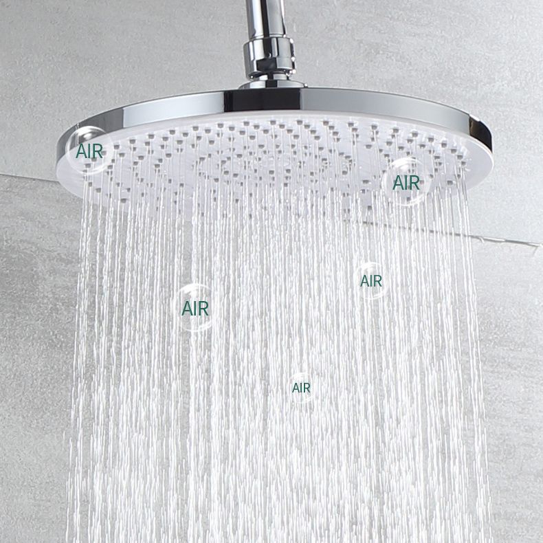 Brass Shower System Temperature Control Wall Mounted Shower Combo with Valve Clearhalo 'Bathroom Remodel & Bathroom Fixtures' 'Home Improvement' 'home_improvement' 'home_improvement_shower_faucets' 'Shower Faucets & Systems' 'shower_faucets' 'Showers & Bathtubs Plumbing' 'Showers & Bathtubs' 1200x1200_311310ba-f9c7-4dd9-bdcc-9b9628c62685