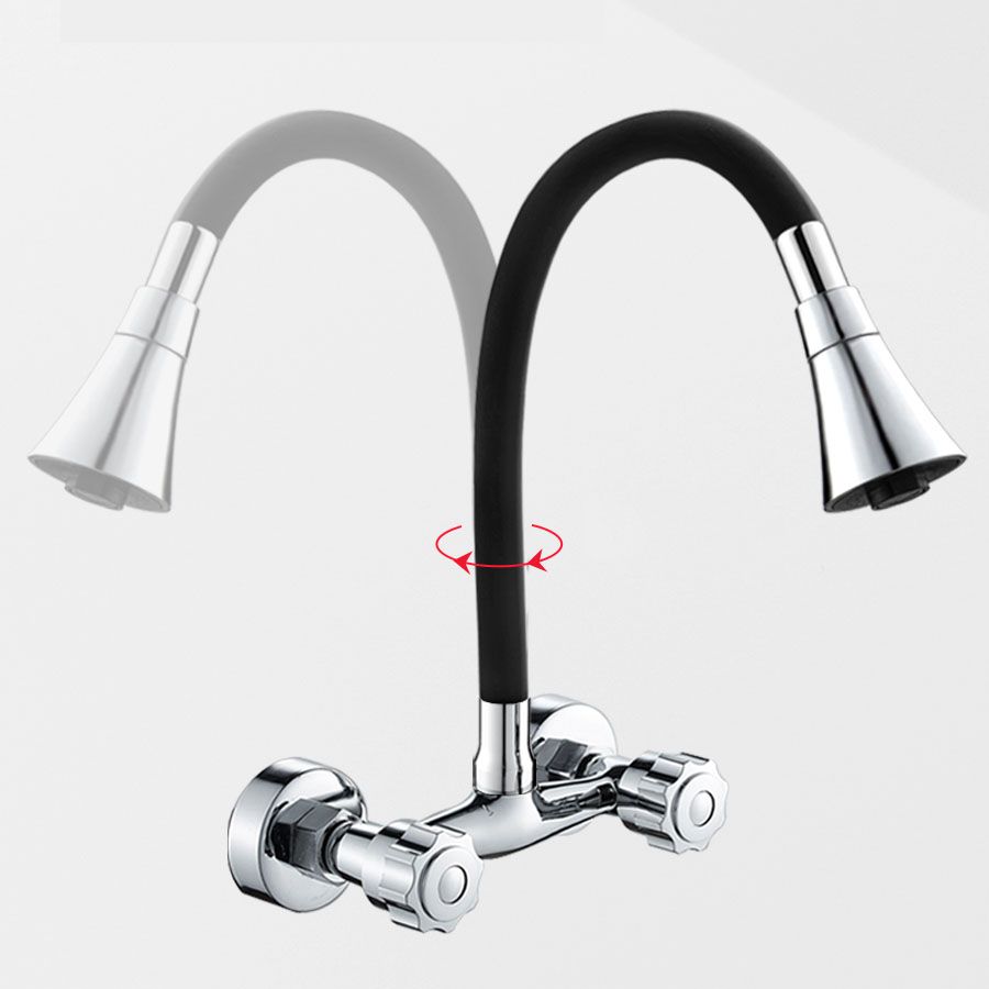 Contemporary Two Handles Kitchen Faucet Pull Down Bar Faucet Clearhalo 'Home Improvement' 'home_improvement' 'home_improvement_kitchen_faucets' 'Kitchen Faucets' 'Kitchen Remodel & Kitchen Fixtures' 'Kitchen Sinks & Faucet Components' 'kitchen_faucets' 1200x1200_311a501f-092e-4a41-b656-db21cd8bcc6e