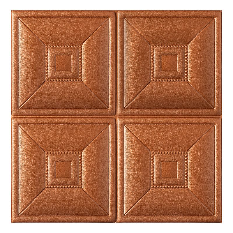 Glam Style Foam Waterproof Wall Paneling Living Room 3D Embossed Wall Paneling Clearhalo 'Flooring 'Home Improvement' 'home_improvement' 'home_improvement_wall_paneling' 'Wall Paneling' 'wall_paneling' 'Walls & Ceilings' Walls and Ceiling' 1200x1200_31802f09-5539-4860-9918-f46070e68313