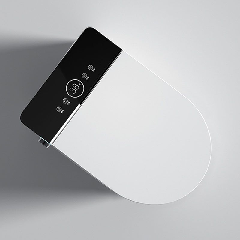 Contemporary 17.5" H Electronic Toilet Elongated Floor Standing Bidet Clearhalo 'Bathroom Remodel & Bathroom Fixtures' 'Bidets' 'Home Improvement' 'home_improvement' 'home_improvement_bidets' 'Toilets & Bidets' 1200x1200_3180aa7f-88b7-423f-b906-1a29c1f65824