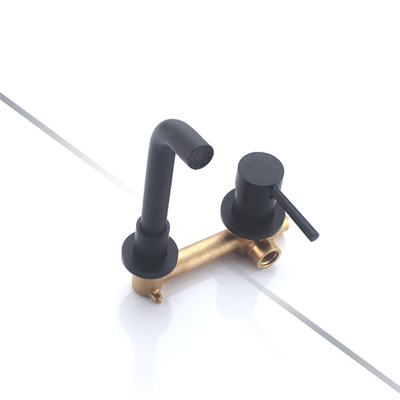 Wall Mounted Faucet Glam Style Vessel Sink Bathroom Faucet with Lever Handle Clearhalo 'Bathroom Remodel & Bathroom Fixtures' 'Bathroom Sink Faucets' 'Bathroom Sinks & Faucet Components' 'bathroom_sink_faucets' 'Home Improvement' 'home_improvement' 'home_improvement_bathroom_sink_faucets' 1200x1200_3181cbed-6ac9-4f1f-a09e-074d12dc358a